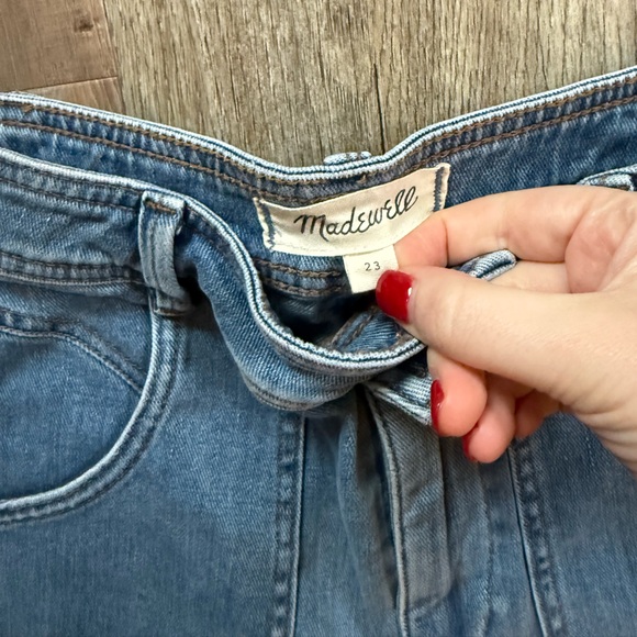 Madewell Blue Denim Jean Shorts - Picture 4 of 5